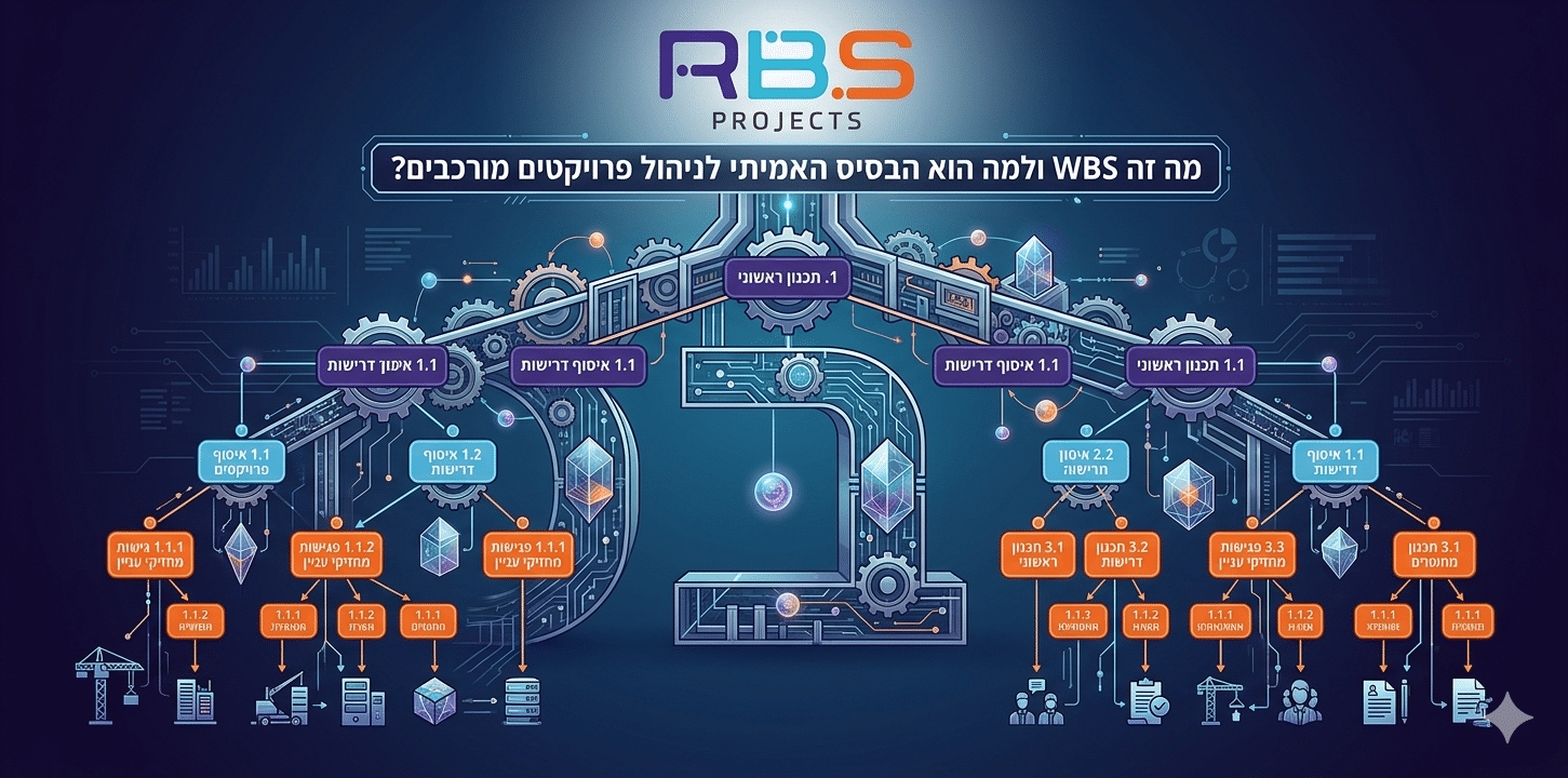 מה זה WBS? מאמר של RBS